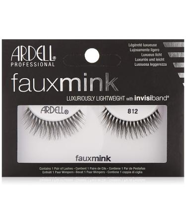 Ardell Faux Mink 812 Black Lashes (6 Pack)