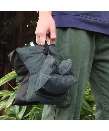 Twod Outdoor Shooting Rest Bags - Front & Rear Support SandBag Stand for Gun Rifle Shooting - Gray - Buy Online on SooperMarket.com