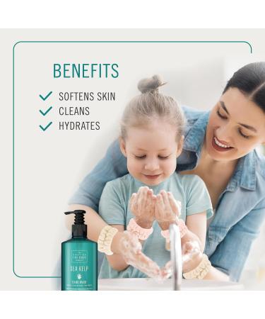 Scottish Fine Soaps Sea Kelp Marine Hand Wash - 300ml Pump | Luxurious Hydration for All Skin Types | Shop Internationally - Buy Online on SooperMarket.com