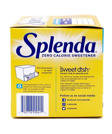 SPLENDA No Calorie Sweetener Single-Serve Packets 400 Count200414 - Buy Online on SooperMarket.com
