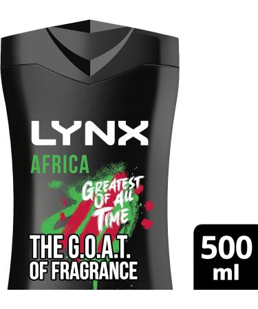 Lynx XXL Africa Shower Gel 500ml - Long-lasting UK's #1 Fragrance - Refreshing Body Cleanser - Buy Online on SooperMarket.com