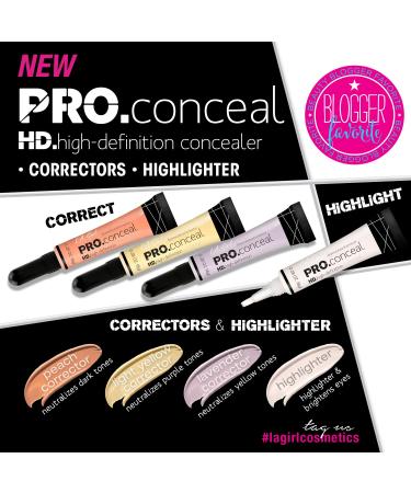 L.A. Girl Pro Conceal Green Corrector - HD Concealer 0.28 oz | Color Correcting Makeup - Buy Online on SooperMarket.com