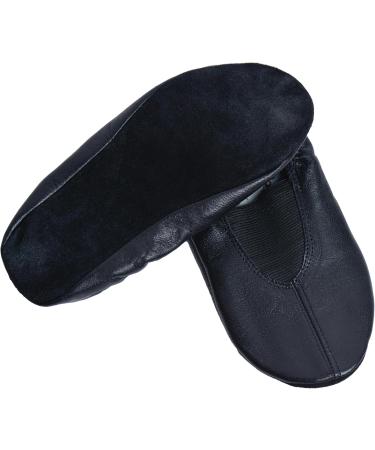 Buy Lappade Extra Wide Gymnastics & Dance Shoes - Black Leather Sole Size 27 EU | Ideal for Ballet Blocks & Gymnastiums - International Shipping - Buy Online on SooperMarket.com