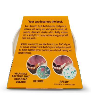 Arm & Hammer Enzymatic Toothpaste Kit for Pets - Dog & Cat Dental Care Set with Brush | Teeth Cleaning, Fresh Breath | Tuna Flavor - Buy Online on SooperMarket.com