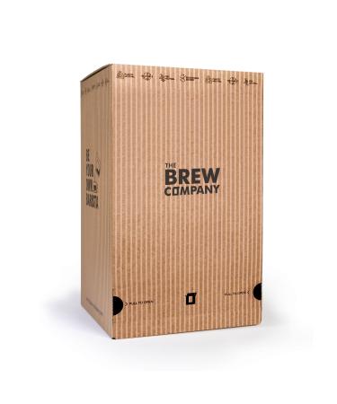 Coffeebrewer Desk Caf - Coffee Assortment Box with 25 Hand-Roasted Gourmet Coffee Bags - The Perfect Coffee at Work A Great Gift for The Working Coffee Lover Brown