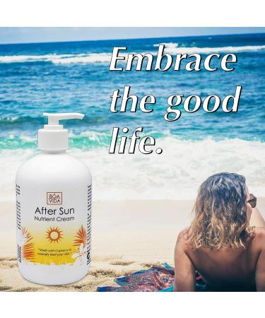 BoaVida After Sun Lotion 16oz - Moisturizing Cream to Soothe Dry, Sunburned Skin | Tan Enhancer, Itch Relief, Redness Reduction | Central Solutions Inc - Buy Online on SooperMarket.com