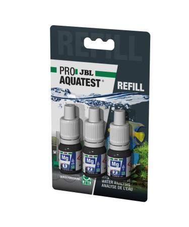 JBL water test refill for saltwater aquariums ProAquaTest Mg Magnesium Refill 3 pieces ProAqua (2019) Refill Magnesium/Calcium