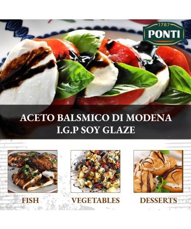 PONTI GLAZE WITH MOSCATO GRAPE MUST Balsamic Grape Moscato - Buy Online on SooperMarket.com