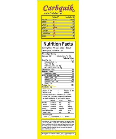 Carbquik Baking Mix 5 lbs- Keto Diet Friendly Resealable Pouch - Buy Online on SooperMarket.com