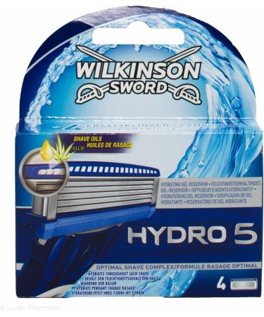 Buy Wilkinson Sword Hydro 5 Razor Blades - 4 Pack | International Shipping Available - Buy Online on SooperMarket.com