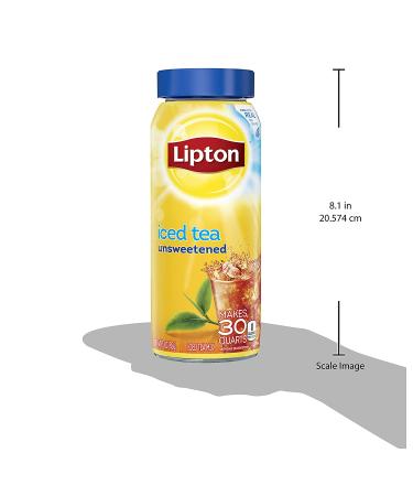 Lipton Unsweetened Iced Tea Mix - 3oz Pack of 3 (30 qt) | Refreshing Unsweetened Tea Concentrate - Buy Online on SooperMarket.com