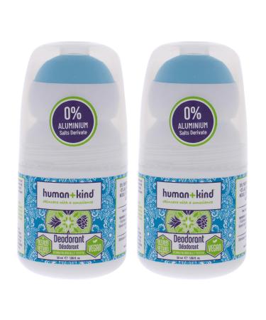 Human+Kind Vegan Deodorant Unisex 1.69 oz - Pack of 2