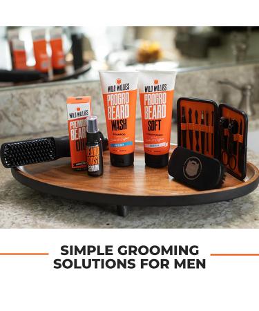 Wild Willies Beard Butter Leave-In Conditioner - Organic Beard Balm for Fast Growth & Softening - 2 Oz Pack of 2 - Bourbon Cedar - Buy Online on SooperMarket.com