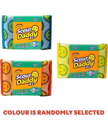 Scrub Daddy XL Scour Daddy: Non-Scratch Heavy Duty Scouring Pads - Perfect Alternative to Metal Scourers for Washing Dishes - Buy Online on SooperMarket.com