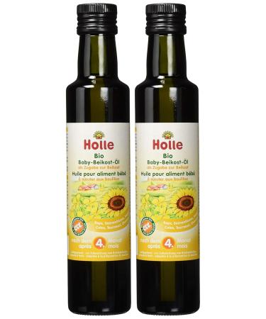 Holle Organic Baby Food Oil - Pack of 2 (2 x 250 ml) | Premium International Shipping - Buy Online on SooperMarket.com