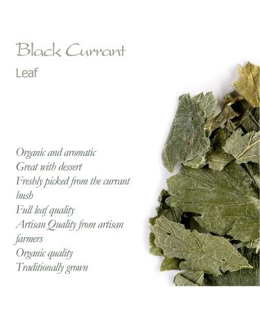Organic Johannis Berries Leaves Tea - 50g Currant & Raspberry Leaf Blend | Perfect for Desserts | Ribes Nigrum - Buy Online on SooperMarket.com