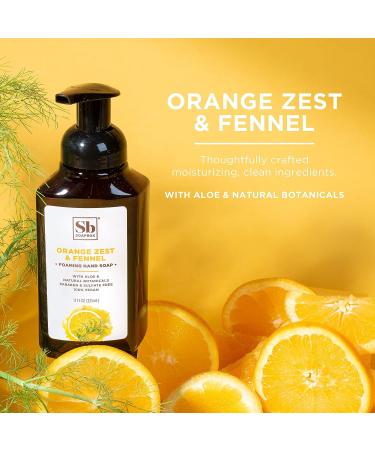 Soapbox Foaming Hand Soap - Orange Zest & Fennel, 11oz Pump Bottles (3 Ct) | Moisturizing, Vegan, Cruelty & Paraben Free Hand Wash - Buy Online on SooperMarket.com