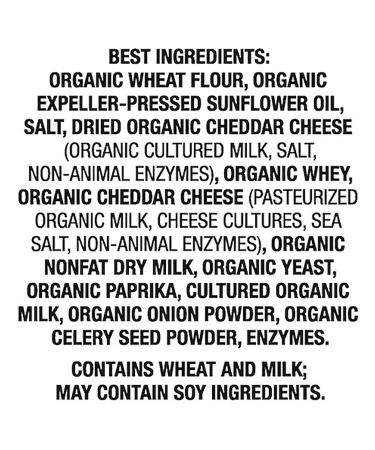 Annie's Organic White Cheddar Squares 7.5 oz - Baked Snack Crackers - Buy Online on SooperMarket.com