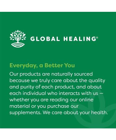 Global Healing Calcium & Magnesium Supplement - Maximum Absorption To Support Healthy Bones and Teeth - 120 Capsules - Buy Online on SooperMarket.com