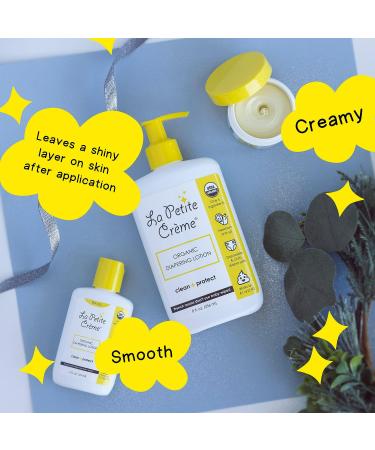 La Petite Creme French Diapering Gift Set - Organic Lotion, Balm & Cotton Pads - Newborn Essentials - Buy Online on SooperMarket.com