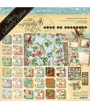 Graphic 45 Time to Flourish Deluxe Collector's Edition
