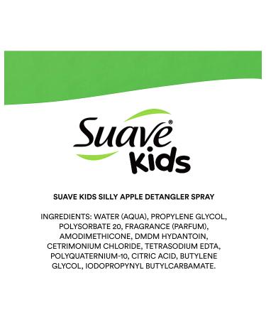 Suave Kids Tear-Free Styling Apple Detangler Spray 10 Fl Oz (Pack of 6) - Dermatologist-Tested Formula - Buy Online on SooperMarket.com