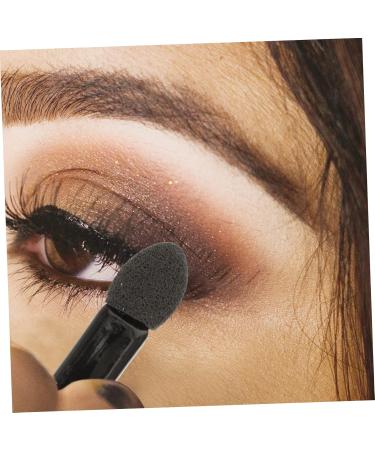 PLAFOPE 100pcs Mini Eyeshadow Swab Concealer Brush Eye Makeup Makeup Wand Lip Balm Plastic Black - Buy Online on SooperMarket.com