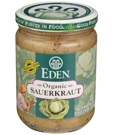 EDEN FOODS Organic Sauerkraut, 18 OZ