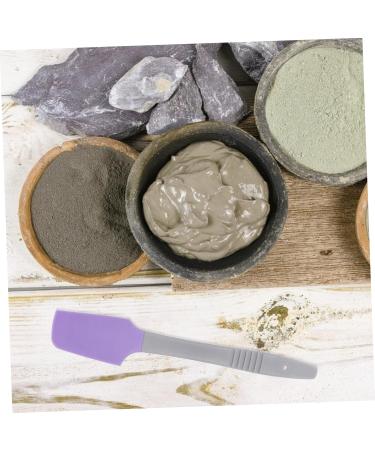 Minkissy 6 STK Silicone Spatula Set | Small Wax Applicator for Body Hard Wax | Ideal Silicone Wax Tools for Smooth Application - Buy Online on SooperMarket.com