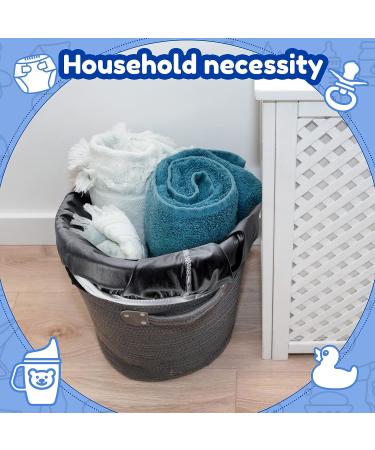 6 Pcs Multicolored Reusable Diaper Pail Liner Set - Washable Wet Bag for Cloth Diapers & Laundry - Fits Ubbi Diaper Pail & Kitchen Garbage Cans - Buy Online on SooperMarket.com
