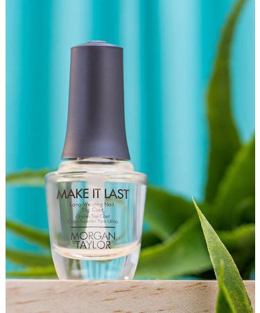 Long Lasting Morgan Taylor Nail Lacquer Top Coat - 0.5 oz | Fast Drying & Strengthening - Buy Online on SooperMarket.com