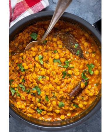 500g Organic Lentils Vegan & Gluten Free Legumes Split and Whole Daal Curry Gravy Dal Masoor Moong Bengal Gram (Split Chickpea Chana Daal) - Buy Online on SooperMarket.com