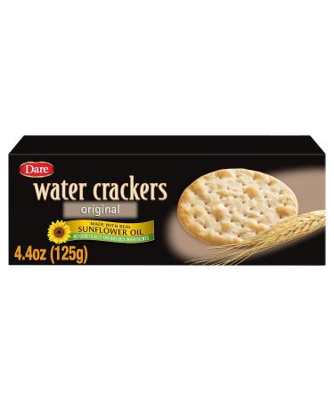 Dare Original Water Crackers - Healthy Entertaining Snacks | 0g Trans Fat, 0g Saturated Fat | 4.4oz (Pack of 12) - Buy Online on SooperMarket.com