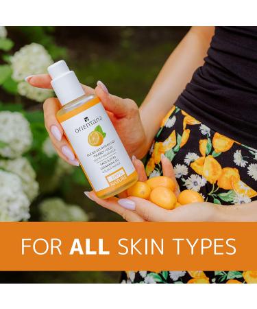 Orientana Golden Orange Cleansing Oil - 99.5% Natural Vegan Makeup Removal - 150 ml - Buy Online on SooperMarket.com