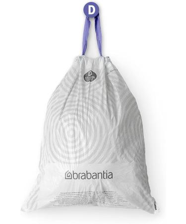 Brabantia PerfectFit Garbage Bags - Extra Strong 15L/20L Code D 40 Pack - International Shipping Available - Buy Online on SooperMarket.com