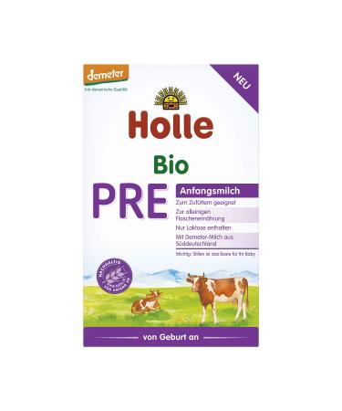 Holle Organic PRE Infant Milk 400 g (6 x 400g)