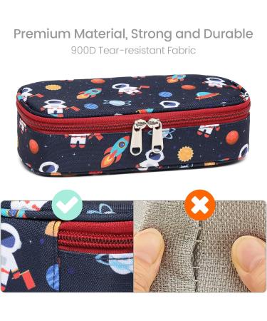 Cambond Big Capacity Pencil Case Cute Pencil Case for Boys Kids Large Storage Pencil Pouch for School Pencil Case Only Dark Blue Space - Buy Online on SooperMarket.com
