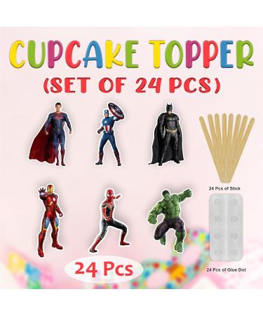 Seyal Suprhero Cupcake Topper - Buy Online on SooperMarket.com