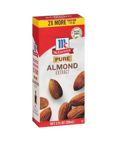 McCormick Pure Almond Extract, 2 fl oz 2 Fl Oz (Pack of 1)