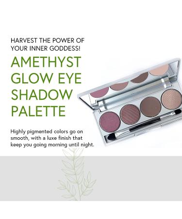Honeybee Gardens Amethyst Glow Eye Shadow Palette - Natural, Gluten Free, Vegan & Paraben Free - Amazon Exclusive - Buy Online on SooperMarket.com