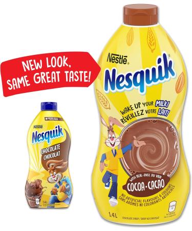 Nesquik NESTL Chocolate Syrup 700mL Pack of 12 - Buy Online on SooperMarket.com