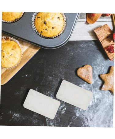IMIKEYA Soap 2pcs Silicone Mold Decorate Silica Gel Household Shot Molds 5.2X3X1.5CM White - Buy Online on SooperMarket.com