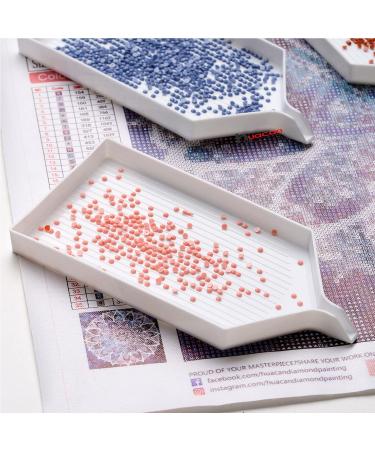 Huacan 3pcs Large Diamond Painting Trays - Diamond Painting Accessories for Adults - Buy Online on SooperMarket.com