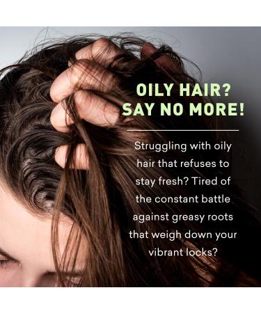 Just Nutritive Oily Hair Shampoo - Control Greasy Residue | Natural Deep Cleanser for All Hair Types | 16 Fl Oz | Ideal for Men & Women - Buy Online on SooperMarket.com