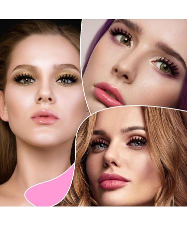 Lash Extension Kit - 10pcs Fluffy Wispy Fox Cat Eye & Volume Curly Strip Lashes for Natural Makeup & Cosplay | Lightweight Black Eyelashes - Buy Online on SooperMarket.com