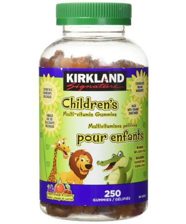 Kirkland Signature Children's Multi-vitamin Gummies - 250 Gummies