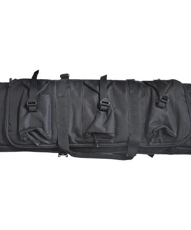 NAWAN Gun Bag Airsoft Backpack Rifle Storage Box 37.4 Inch Black - Tactical Handbag Upgrade - Buy Online on SooperMarket.com