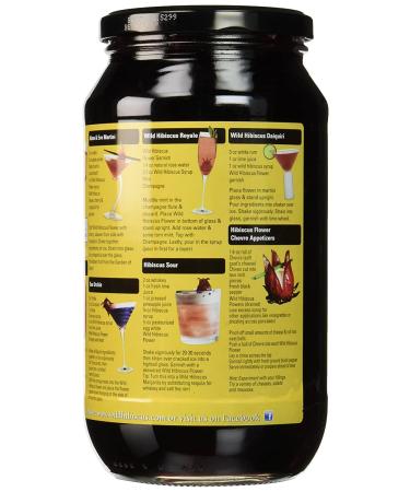 Wild Hibiscus Flower Company Syrup - 2.5 lb | Premium Quality Hibiscus Syrup - Buy Online on SooperMarket.com
