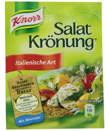 Knorr Salat Kronung Italienische Art (Salad Herbs Italian-Style), 5 Count Packet