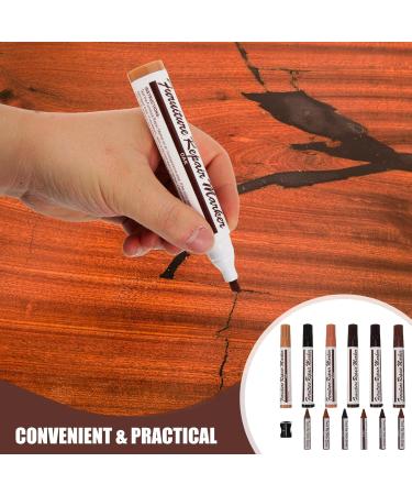 iplusmile Scratch Repair Pen Set - Wood Furniture Paint Markers for Scratches | Portable Wood Stain & Floor Accessories - Buy Online on SooperMarket.com